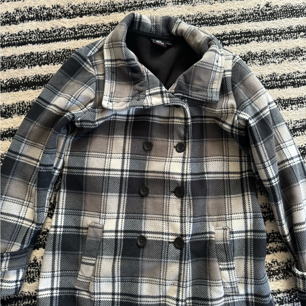 Ike Behar plaid jacket